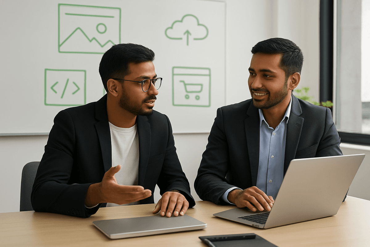 FlincByte team collaborating