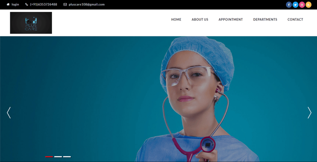 FlincByte Custom Software Case Study: Plus-Care - Secure web-based doctor appointment and prescription management platform.